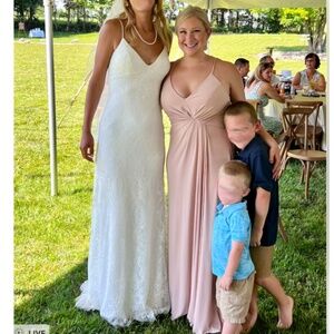 Elegant Cream/Sable Sleeveless Dress (10)